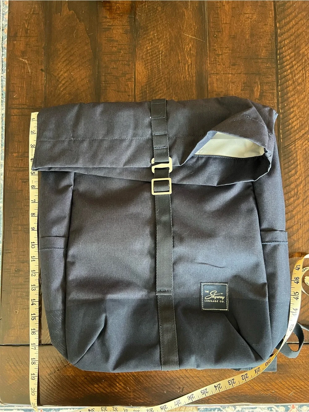 NWT Skyway Rainier Rolltop Commuter Backpack Navy 20L Laptop Travel Bag